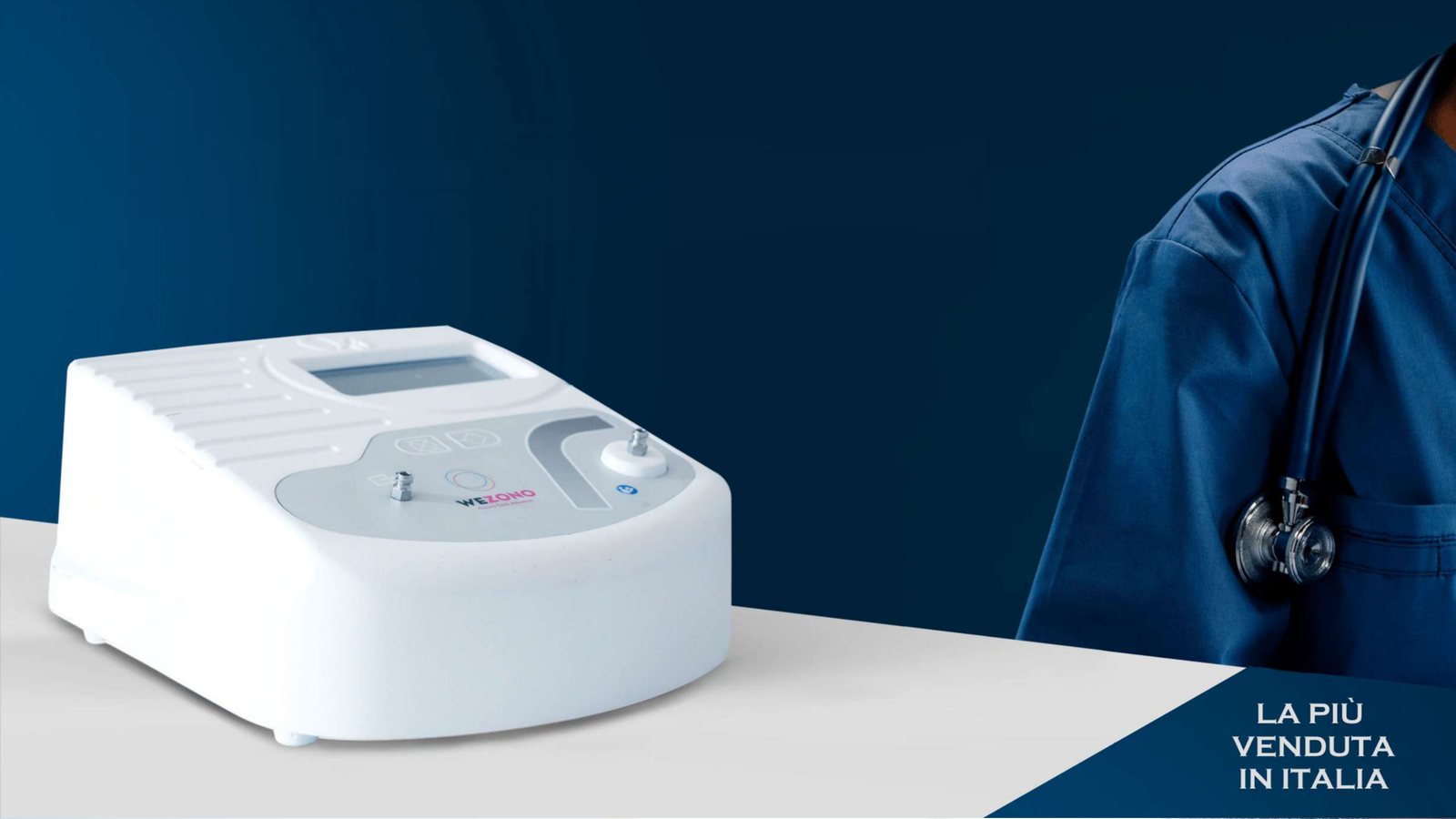 Generatore Wezono Ozone Tech Advance in ambiente clinico