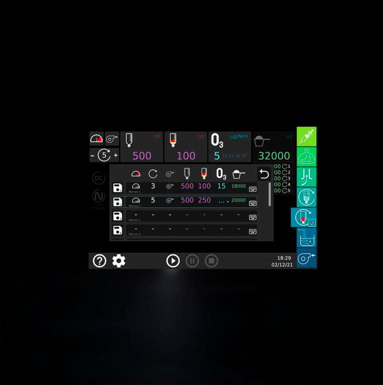 Interfaccia Wezono Nexus: protocolli